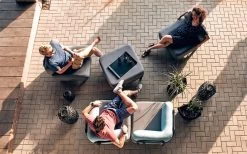 One Bar Element 2 Aufblasbarer Sessel / Sitzelement Light Grey / Green -Campingmöbel Verkauf 365723 2596807