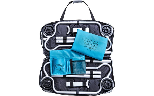 Disc-O-Bed Kid-O-Bed Einzelbett Runder Rahmen Ohne Seitentasche - Grün 2 Disc-O-Bed Kid-O-Bed Einzelbett Runder Rahmen Ohne Seitentasche - Grün – Bild 2