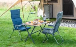 Bo-Camp Olefin Universal Stuhlkissen / Sitzauflage Blau -Campingmöbel Verkauf 391889 2854589 1