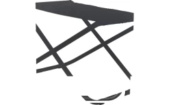 Crespo Beistelltisch AP/290 Schwarz -Campingmöbel Verkauf 729608 4875653